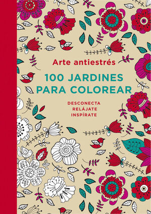 100 JARDINES PARA COLOREAR