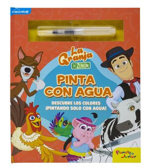 LA GRANJA DE ZENON. PINTA CON AGUA