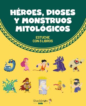HEROES DIOSES Y MONSTRUOS MITOLOGICOS (ESTUCHE 3T.