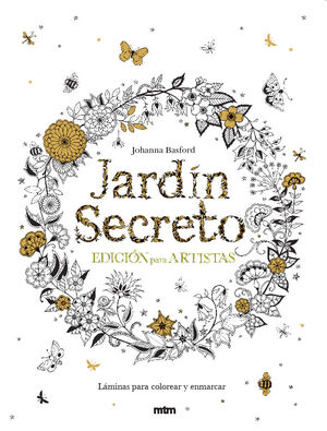 JARDIN SECRETO EDICION PARA ARTISTAS LAMINAS PARA