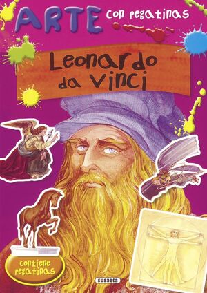 LEONARDO DA VINCI ARTE CON PEGATINAS