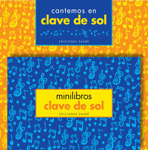 MINILIBROS CLAVE DE SOL + CD