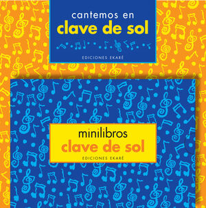 MINILIBROS CLAVE DE SOL + CD