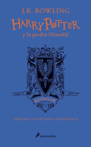 HARRY POTTER Y LA PIEDRA FILOSOFAL (RAVENCLAW) AZU
