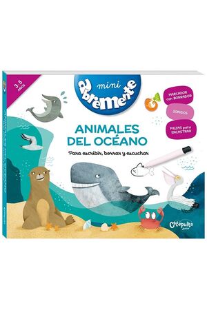 MINI ABREMENTE ANIMALES DEL OCEANO